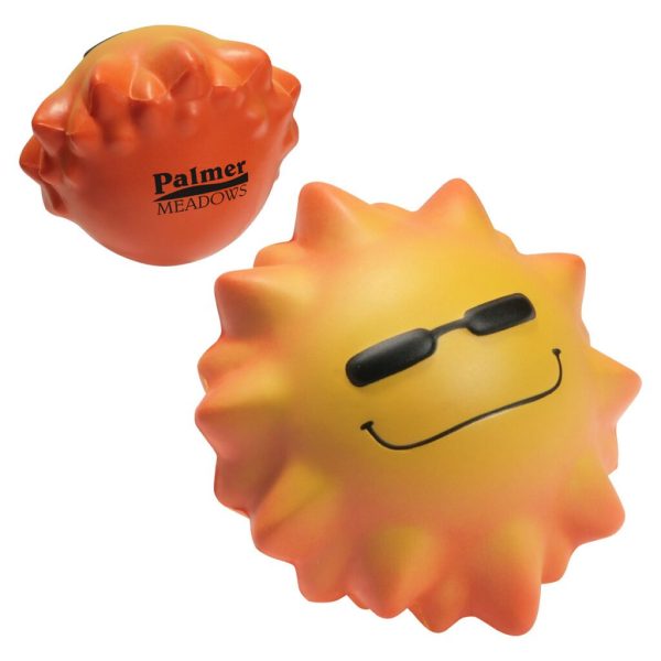 Custom Cool Sun Stress Reliever Wobbler