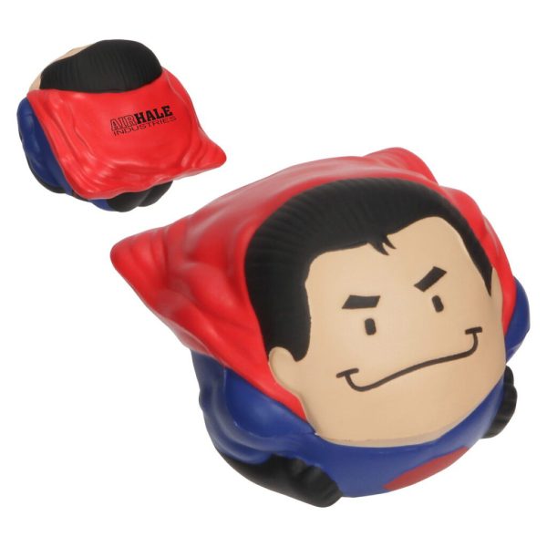 Custom Super Hero Stress Reliever Wobbler