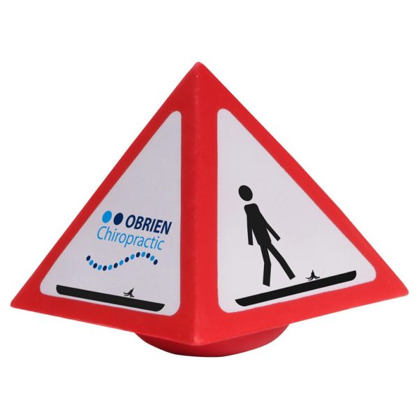Custom Warning Stress Reliever Wobbler