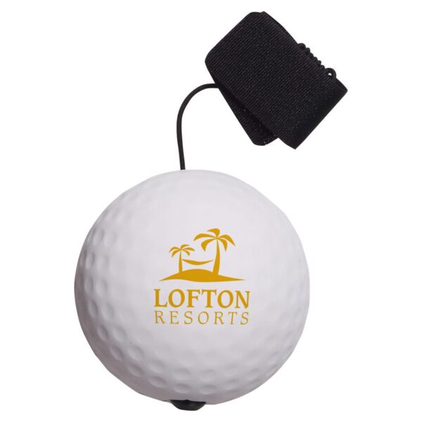 Custom Golf Ball Stress Reliever Yo-Yo Bungee