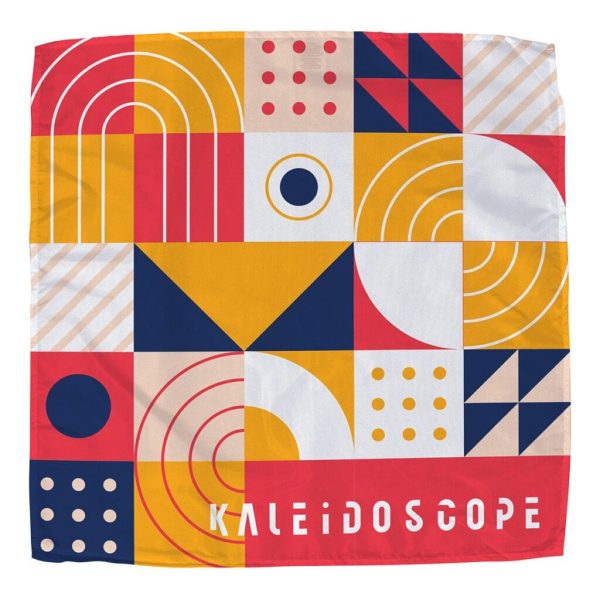 Custom Poly Micro-Peach Bandana 21" x 21" - Full Color