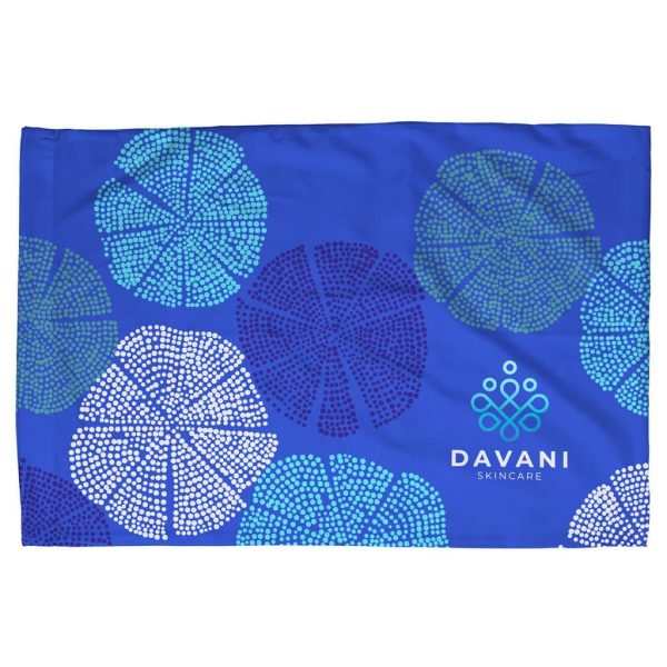Custom Poly Micro-Peach Pillow Case 20" x 30", 110 GSM - Full Color