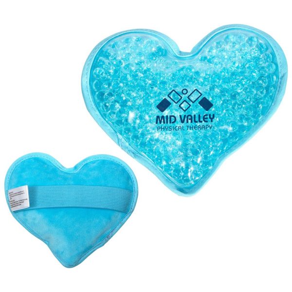 Custom Plush Heart Hot/Cold Pack