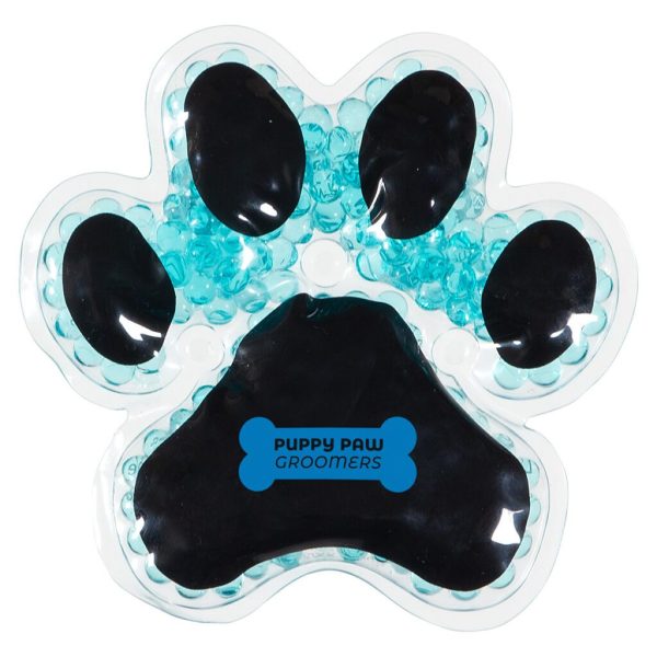 Custom Puppy Paw Aqua Pearls™ Hot/Cold Pack