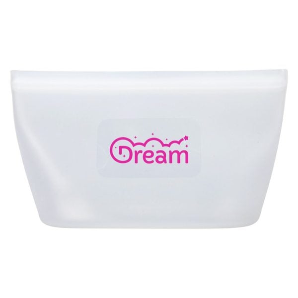 Custom FreshKeep Platinum Silicone 34 fl oz Leakproof Food Storage Pouch
