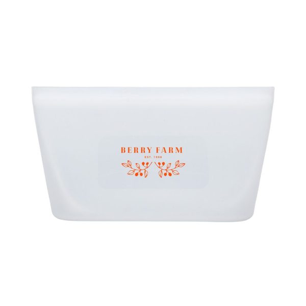 Custom FreshKeep Platinum Silicone 23 fl oz Leakproof Food Storage Pouch
