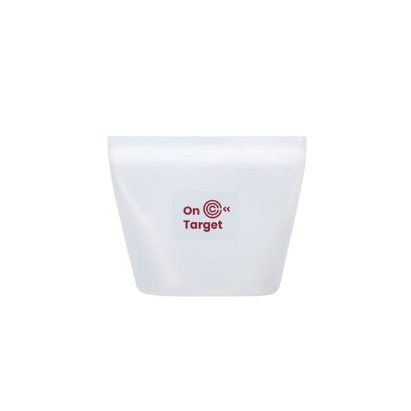Custom FreshKeep Platinum Silicone 8-1/2 fl oz Leakproof Food Storage Pouch