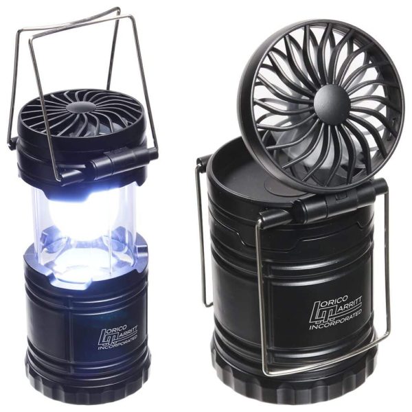 Custom Retro Lantern with Fan