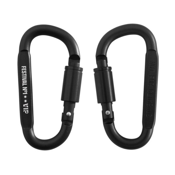 Custom Best Buddy Tools ® D-Ring Carabiner with Lock
