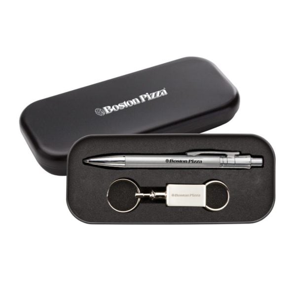 Custom Pen & Keyring Gift Set