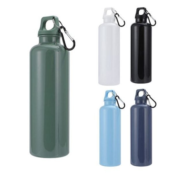 RPET reusable bottle with carabiner