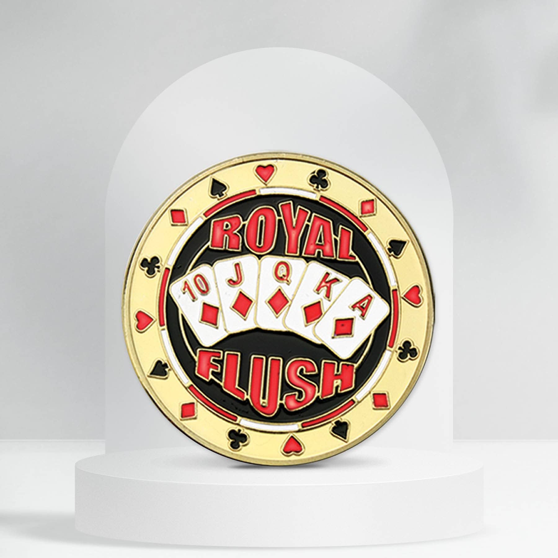 Custom Die Struck Soft Enamel Coin 1.5 Inch