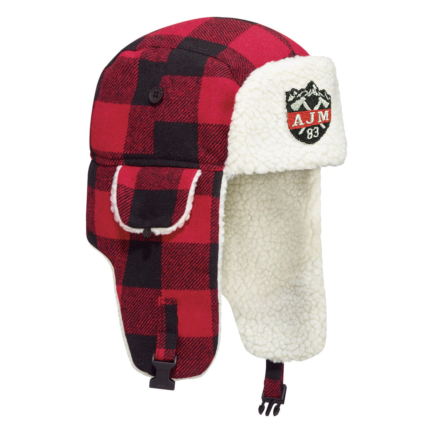 Custom Custom Bomber Hat – Winter Bomber Hat with Earflaps (Lumberjack)