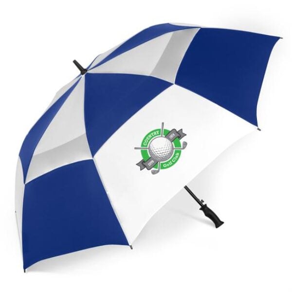 Custom Vented Auto-Open Golf Umbrella – 62"