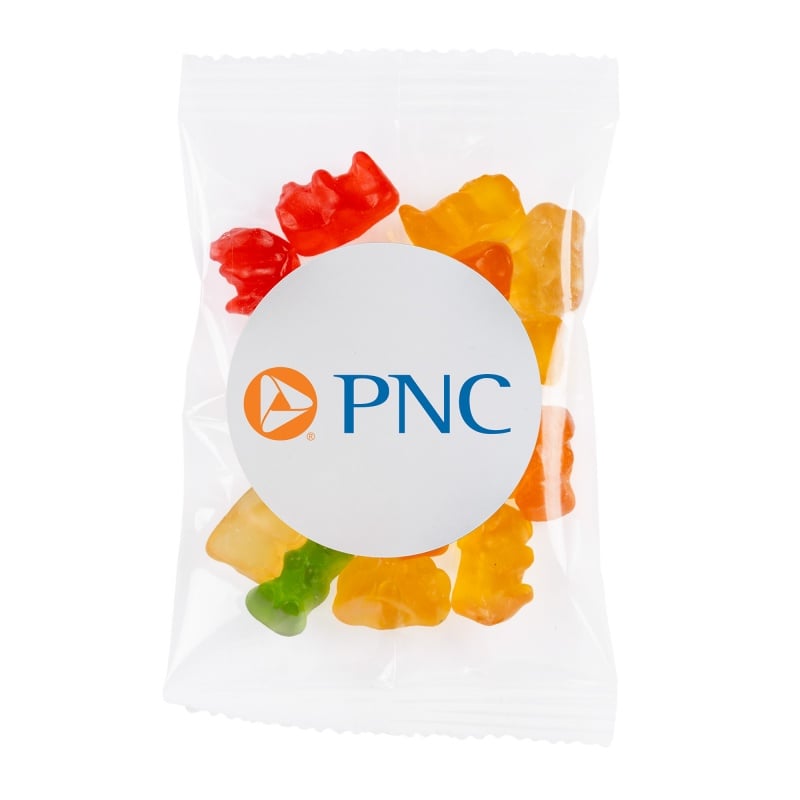 Custom Gummy Bear Goody Bags - 1oz