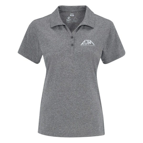 Custom Womens Heather Polo – Women's Performance Heather Polo