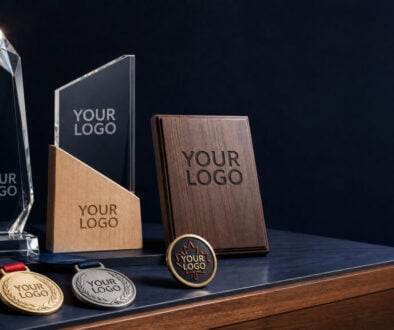 Custom awards, medals and plaques with YOUR LOGO for Canadian employee, sports and corporate recognition programs
