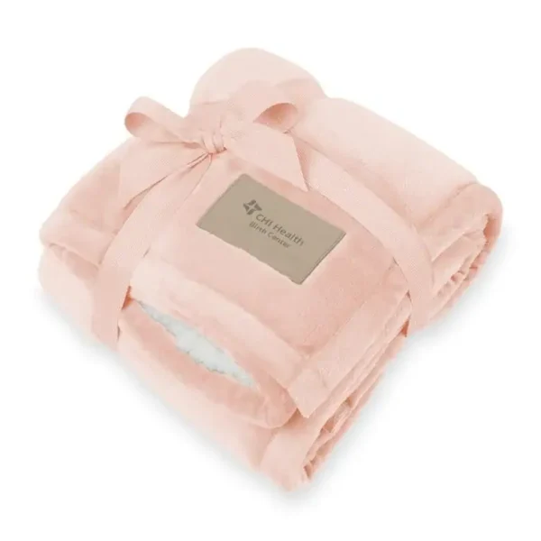 Minkie Custom Sherpa Baby Blanket