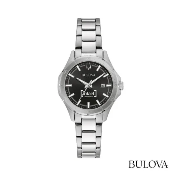 Custom Bulova Black Dial Sport Watch