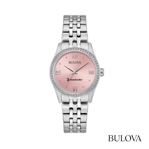 Custom Bulova Crystal Bezel Watch