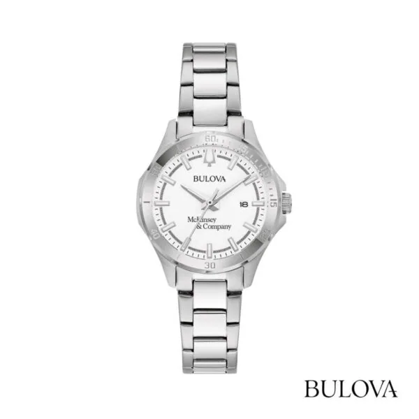 Custom Bulova Steel Bracelet Watch