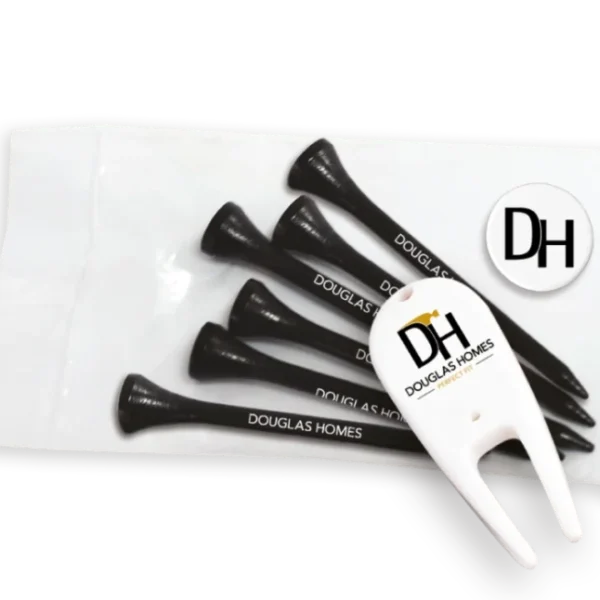 Custom Golf Tee Bag Set