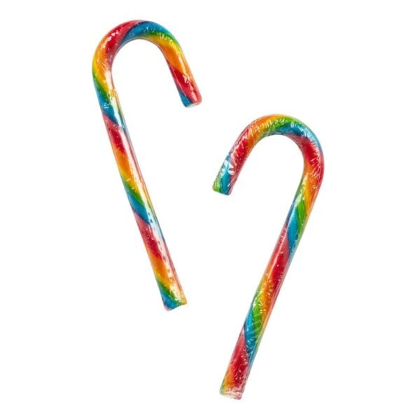 Custom Rainbow Candy Cane
