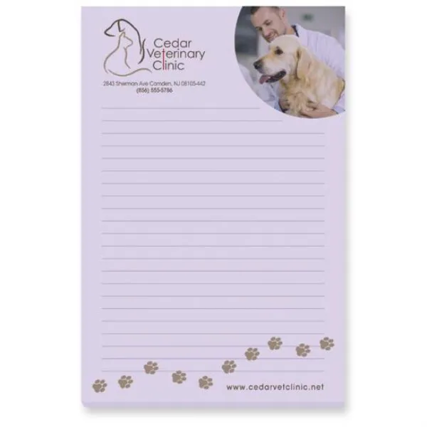Custom Sticky Note Pad