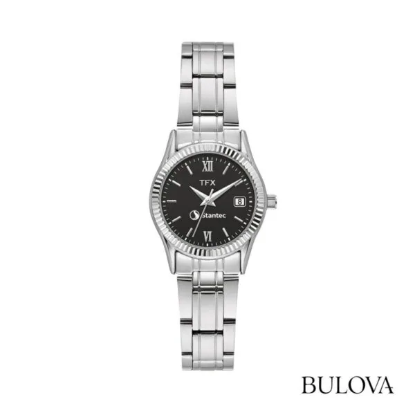 Custom TFX Bulova Black Dial Date Watch