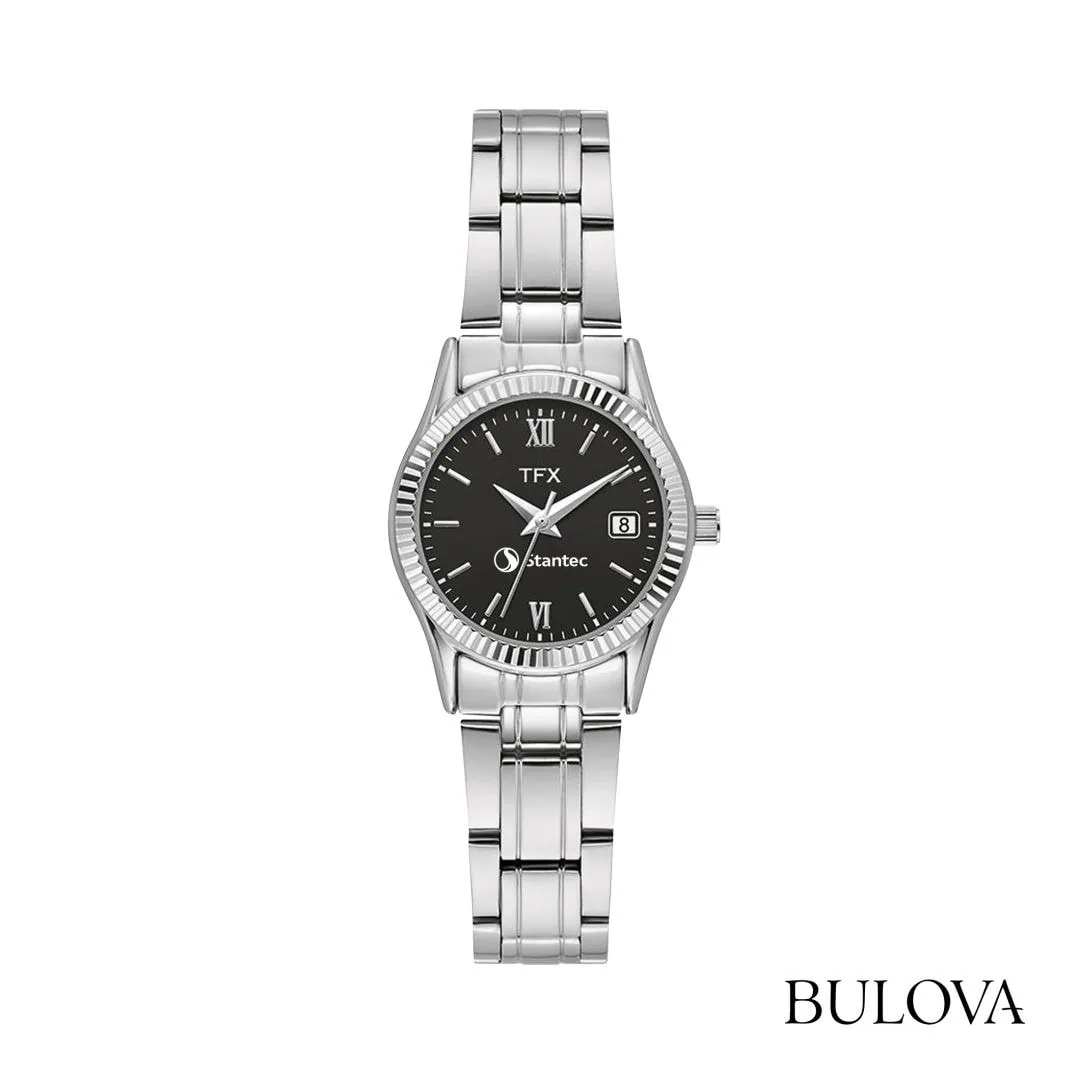 Custom TFX Bulova Black Dial Date Watch