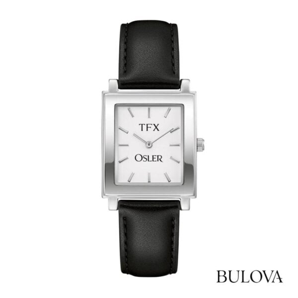 Custom TFX Bulova Square Leather Watch