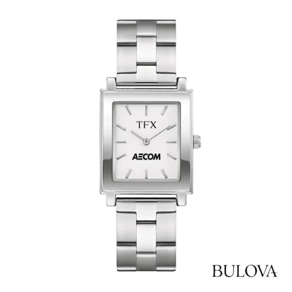 Custom TFX Bulova Square Steel Watch
