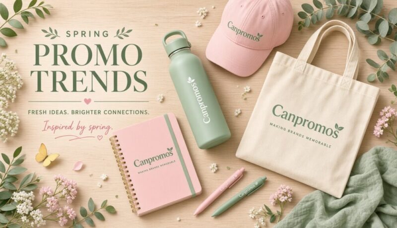 5 Promotional Product Trends Dominating Spring 2026 — Canpromos branded products